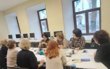 «Остаз компетенцияләрен үстерү үзәге» проектының «Тренер остаханәсе»ндә очрашу